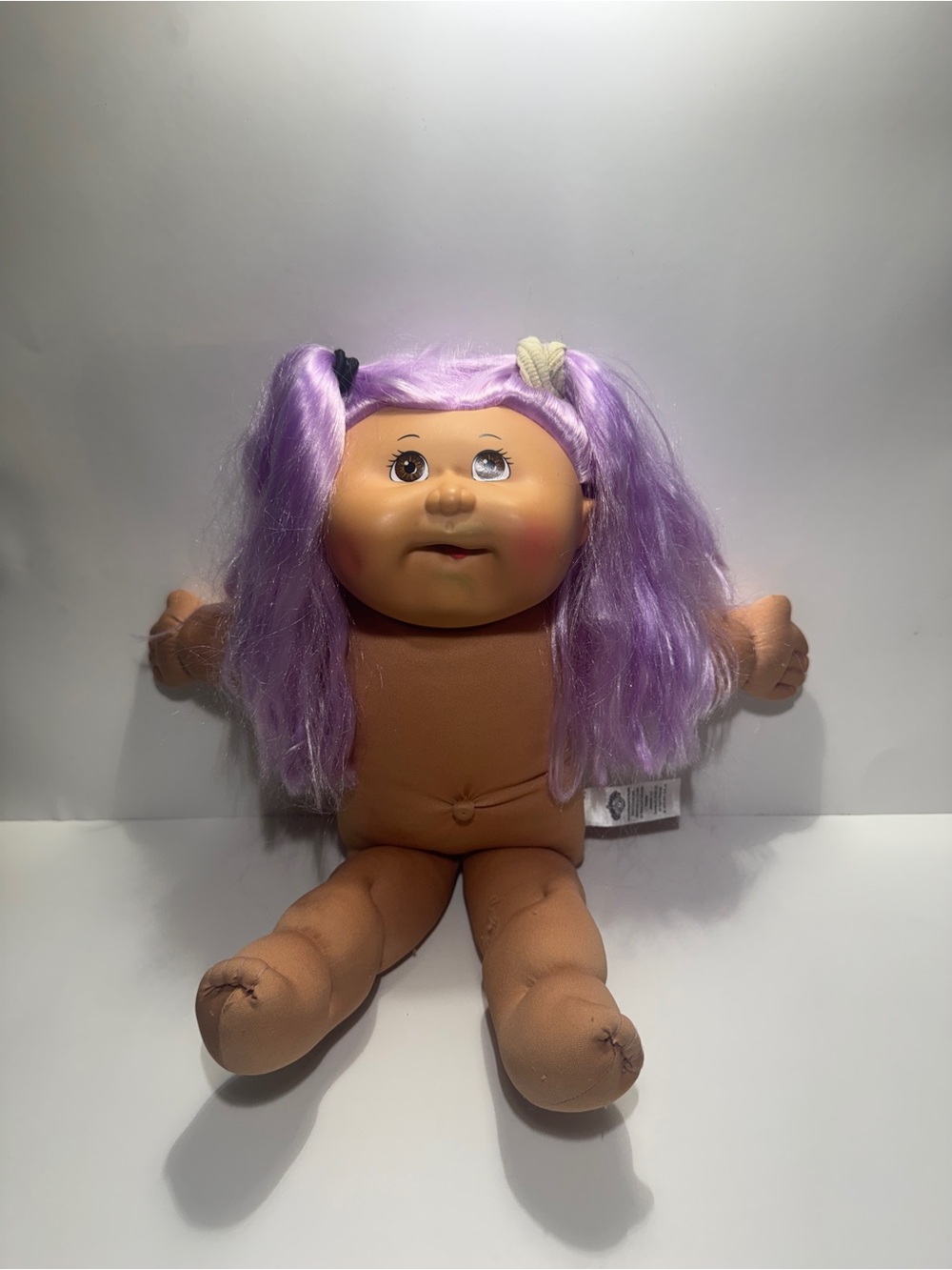 2021 Babyland Exclusive 19" Purple Hair Xavier Roberts Cabbage Patch Kids Doll